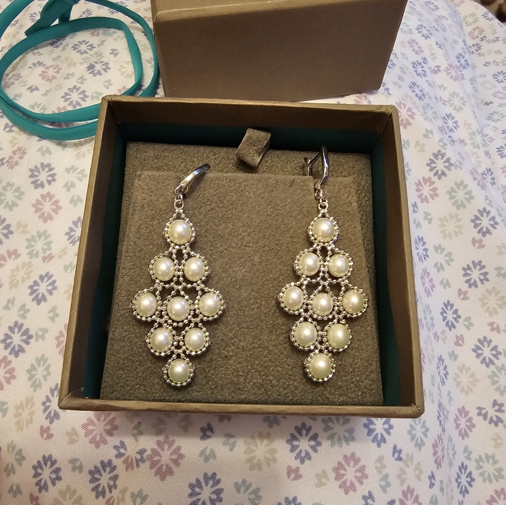 Effy Freshwater Pearl and Silver Earrings